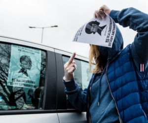 Strajk kobiet w Trójmieście. Awantura w centrum Gdańska