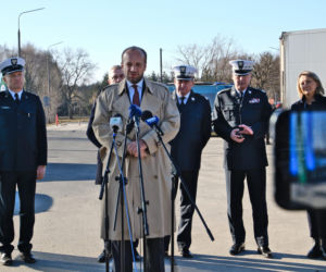 Wola Dębińska: Otwarcie nowoczesnego punktu kontroli ITD