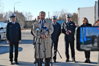 Wola Dębińska: Otwarcie nowoczesnego punktu kontroli ITD