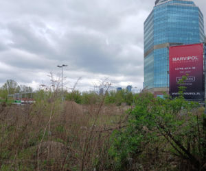 Przyszła lokalizacja inwestycji mieszkaniowej Aleje 138 w Warszawie