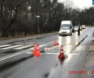 Wypadek na ul.Klasyków w Warszawie