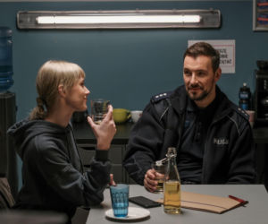 Barwy szczęścia odcinek 3379. Marcin Kodur (Oskar Stoczyński), Daria Michalak (Natalia Szczypka)