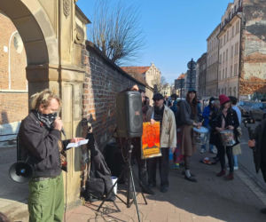 Protest Kazimierz, Kraków, 01.03.2026