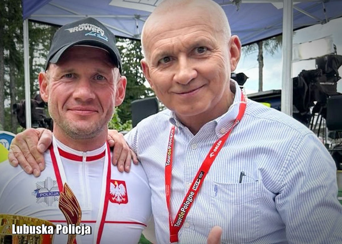 Policjant z Gorzowa mistrzem Polski Tour De Pologne