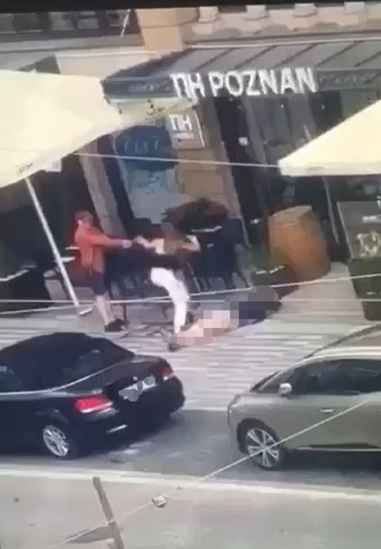 Egzekucja w restauracji w centrum Poznania