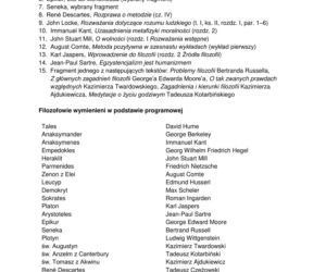Matura 2026: filozofia 8.05.2026r. Arkusze CKE, poziom podstawowy [Formuła 2023]