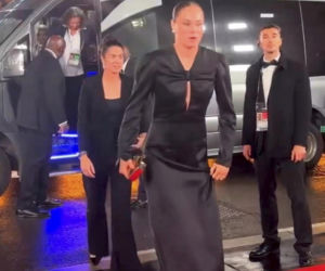 Ewa Pajor na gali Złotej Piłki