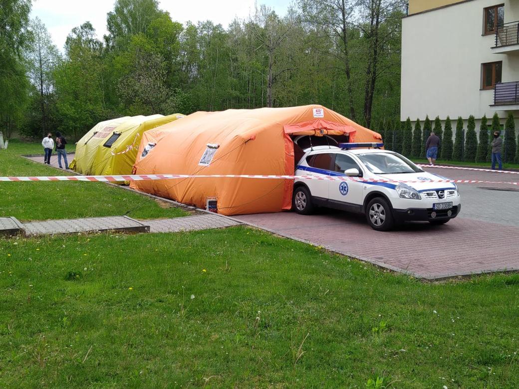 Badania przesiewowe wśród górników na koronawirusa [ZDJĘCIA]