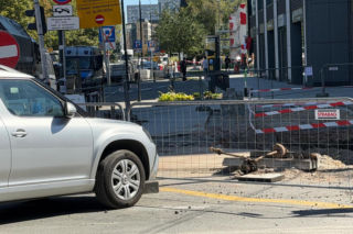 Niewybuch w centrum Warszawy
