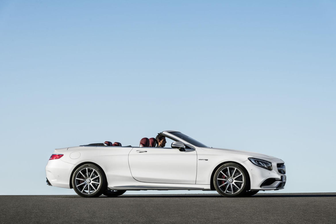 Mercedes klasy S Cabrio