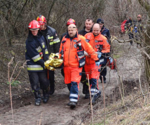 Pijany 20-latek spadł ze skały na Zakrzówku