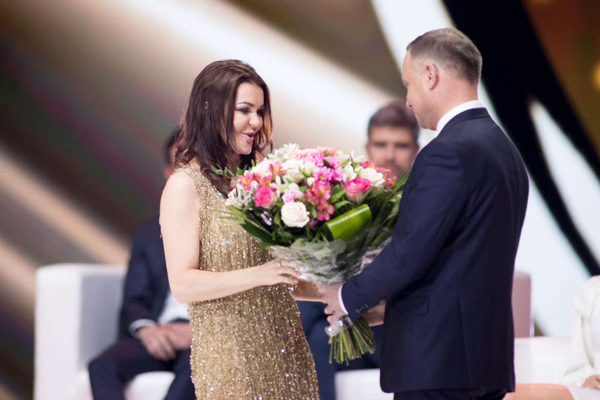 Benefis Agnieszki Radwańskiej. Radwańska i Duda.