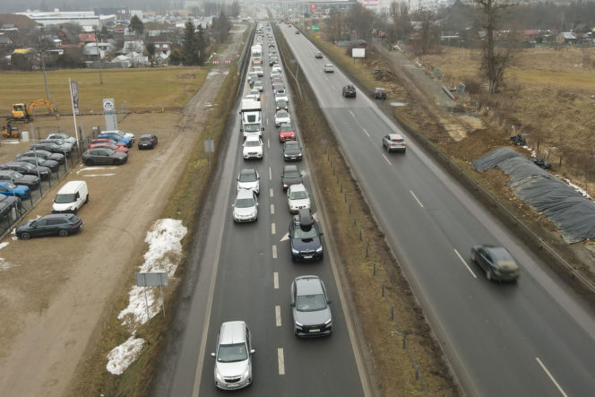 Korki na zakopiance i tłumy w Zakopanem na święta