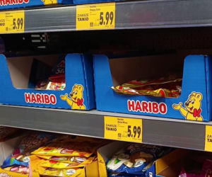 Żelki Haribo w polskich i niemieckich sklepach