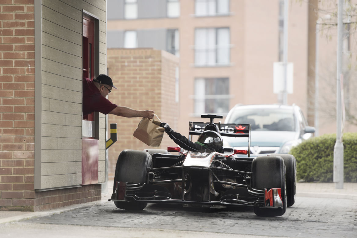 2011 Sauber C30 F1 na Gumball 3000