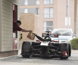 2011 Sauber C30 F1 na Gumball 3000