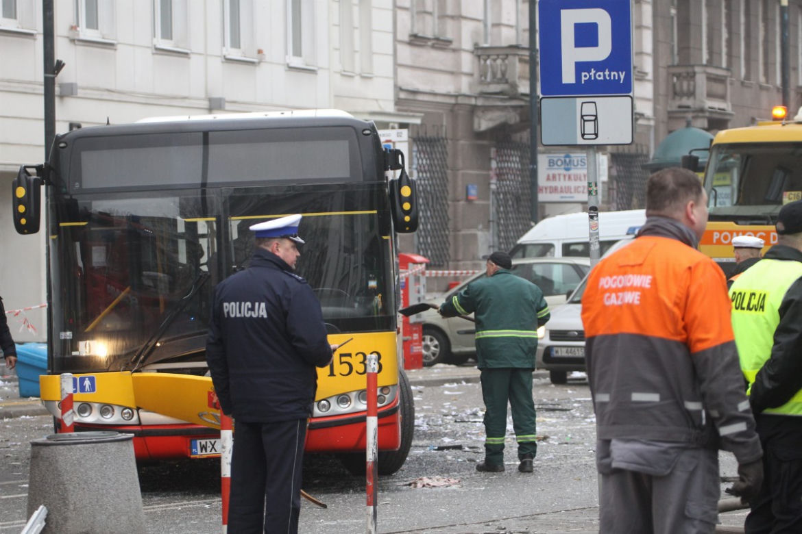 Eksplozja w centrum
