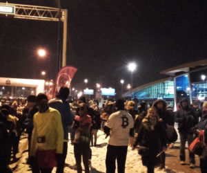 Mroźna i nocna Dycha do Maratonu