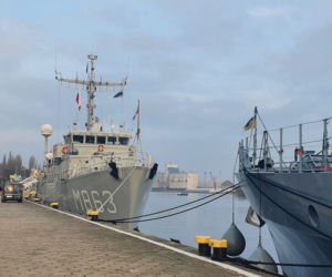 Okręty NATO zacumowały w Szczecinie
