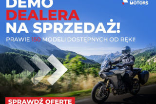 Motocykl prawie jak nowy, ale w lepszej cenie. Sprawdź ofertę DEMO Liberty Motors
