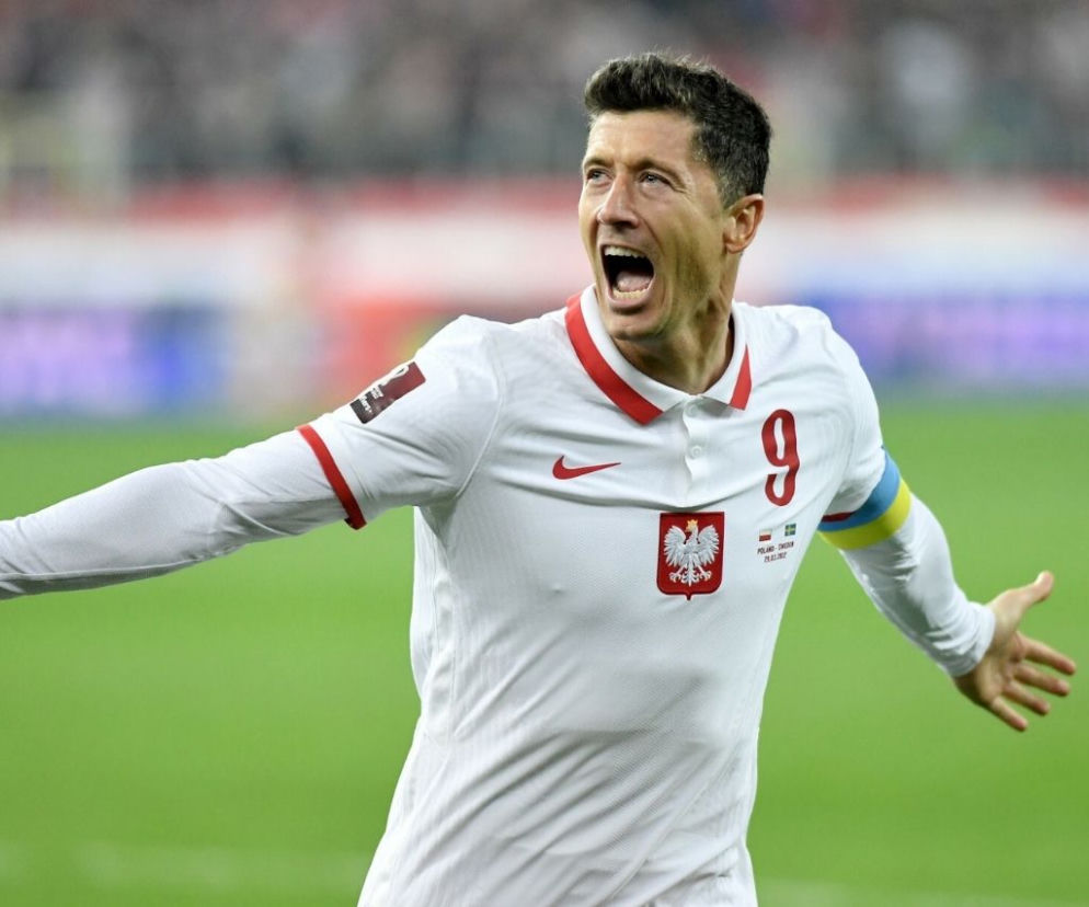 Robert Lewandowski / Reprezentacja Polski / Mecz 2022