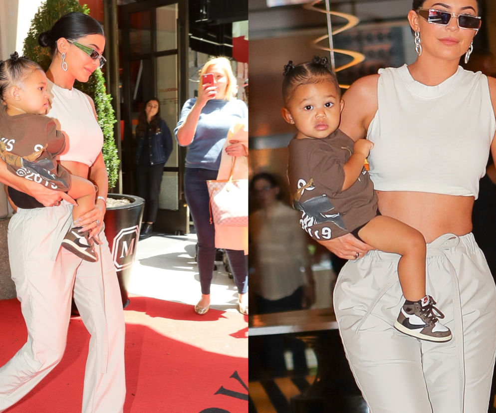 Kylie Jenner, Travis Scott i Stormi Webster