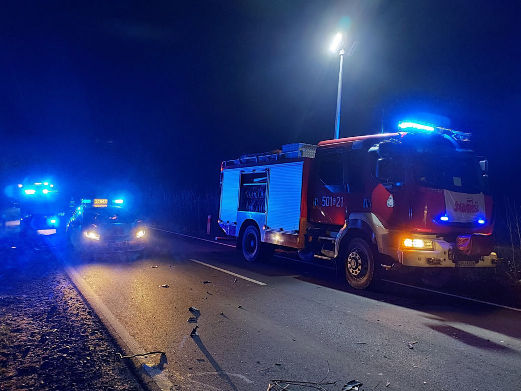 Pomorskie. Tragiczny wypadek koło wsi Zdrada [29.11.2022]