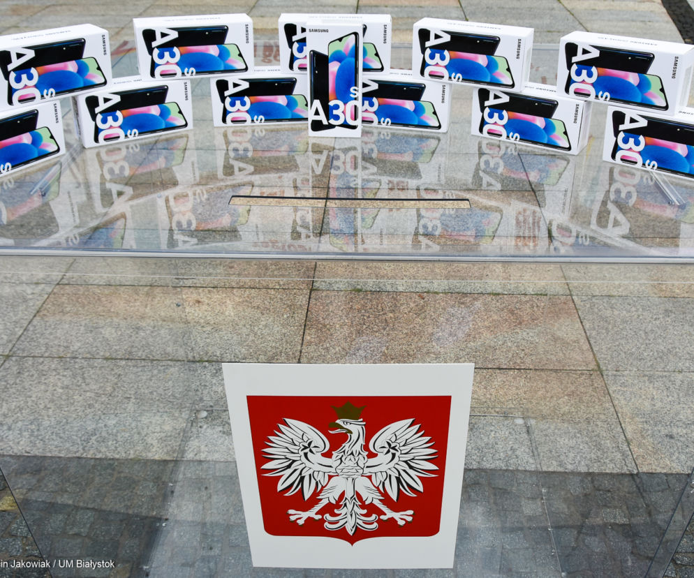 Wybory 2020. W Białymstoku można wygrać smartfona. Sprawdź zasady!