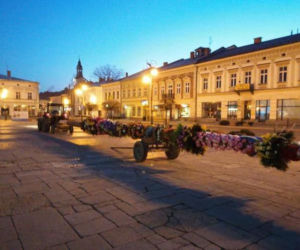 Za tydzień Wielkanoc! Przypomina o tym palma na sądeckim rynku