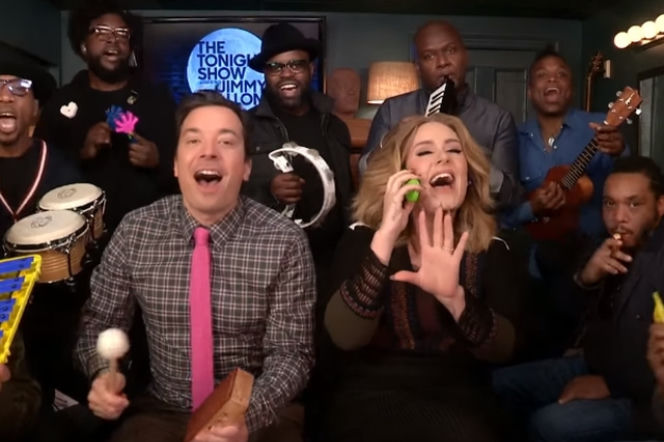 Adele - Hello w wersji u Jimmyego Fallona