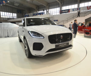 Jaguar E-Pace na targach Poznań Motor Show 2018