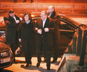 Bronisław Komorowski w walentynki zabrał żonę do teatru
