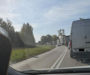 Strajk rolników w woj. podlaskim