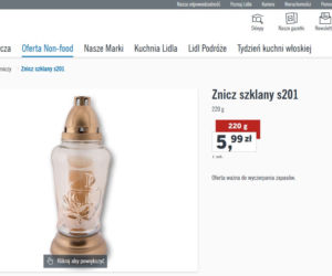 Lidl znicze