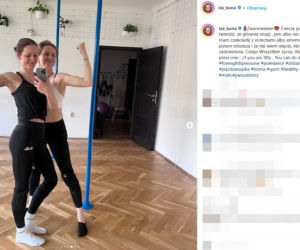  Izabela Kuna tańczy na rurze