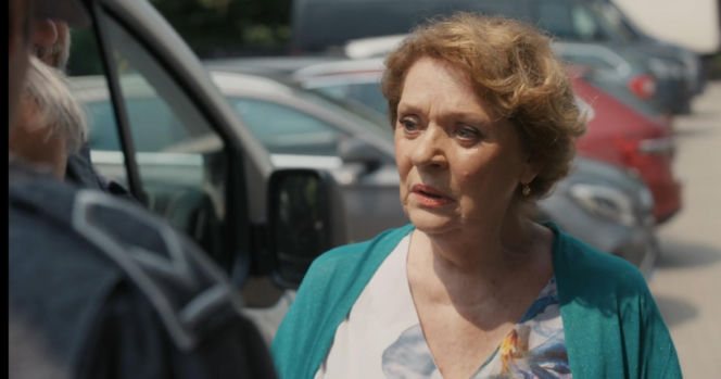 Barwy szczęścia odc. 3281. Józefina Rawiczowa (Elżbieta Jarosik), Andrzej Zastoja-Modelski (Leon Charewicz)