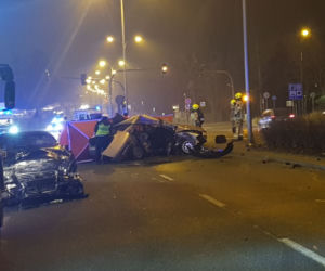 Wypadek w Olsztynie. Dwie osoby nie żyją!