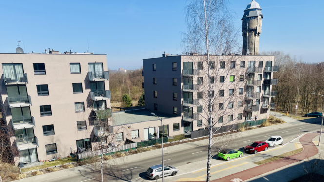 Katowice, osiedle mieszkań na wynajem przy Korczaka