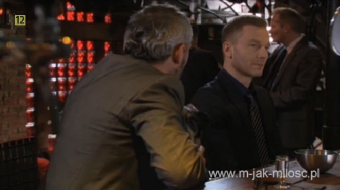 M jak miłość odc. 1135. Andrzej (Krystian Wieczorek), Adam Werner (Jacek Kopczyński)