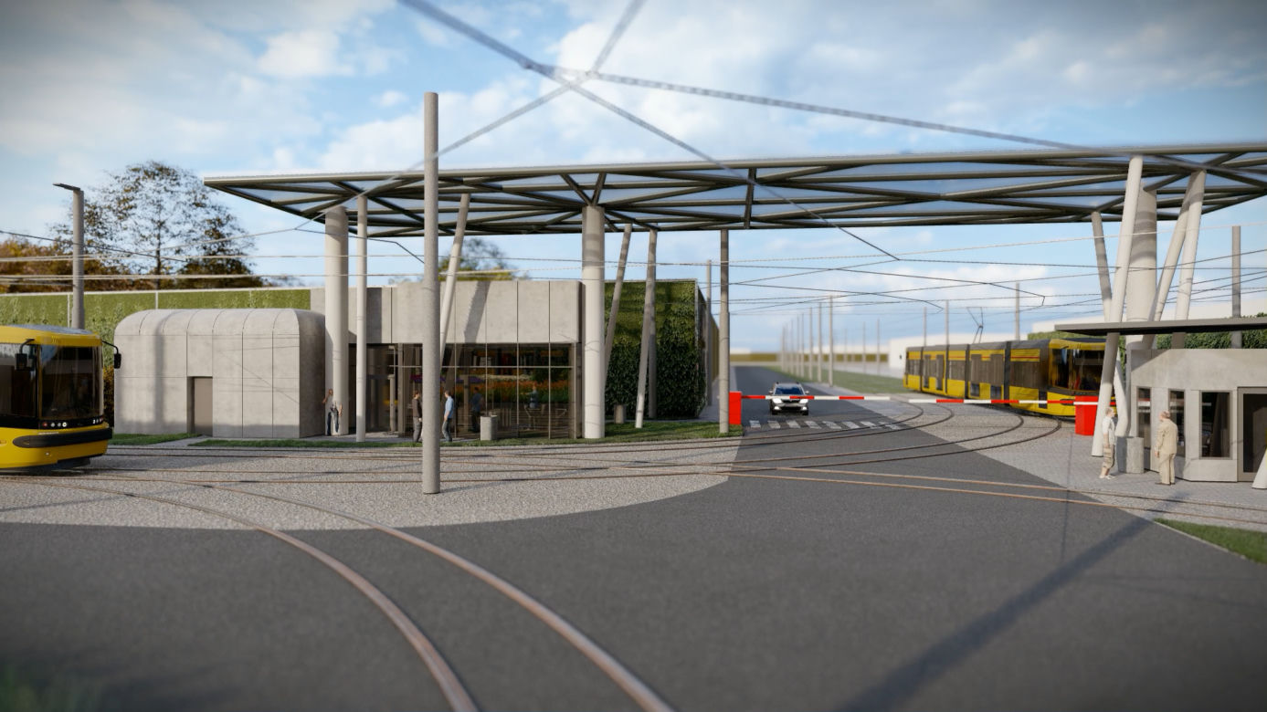 Oto nowy dom dla tramwajów. Zajezdnia na Annopolu potwornie droga ale z bajerami