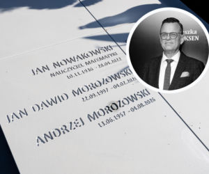 Tak wygląda grób Andrzeja Morozowskiego