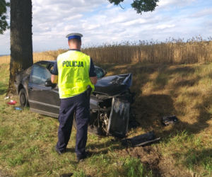 Tragiczny wypadek na trasie Korsze - Reszel