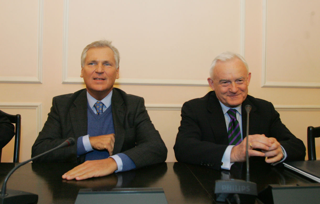 Leszek Miller, Aleksander Kwaśniewski 
