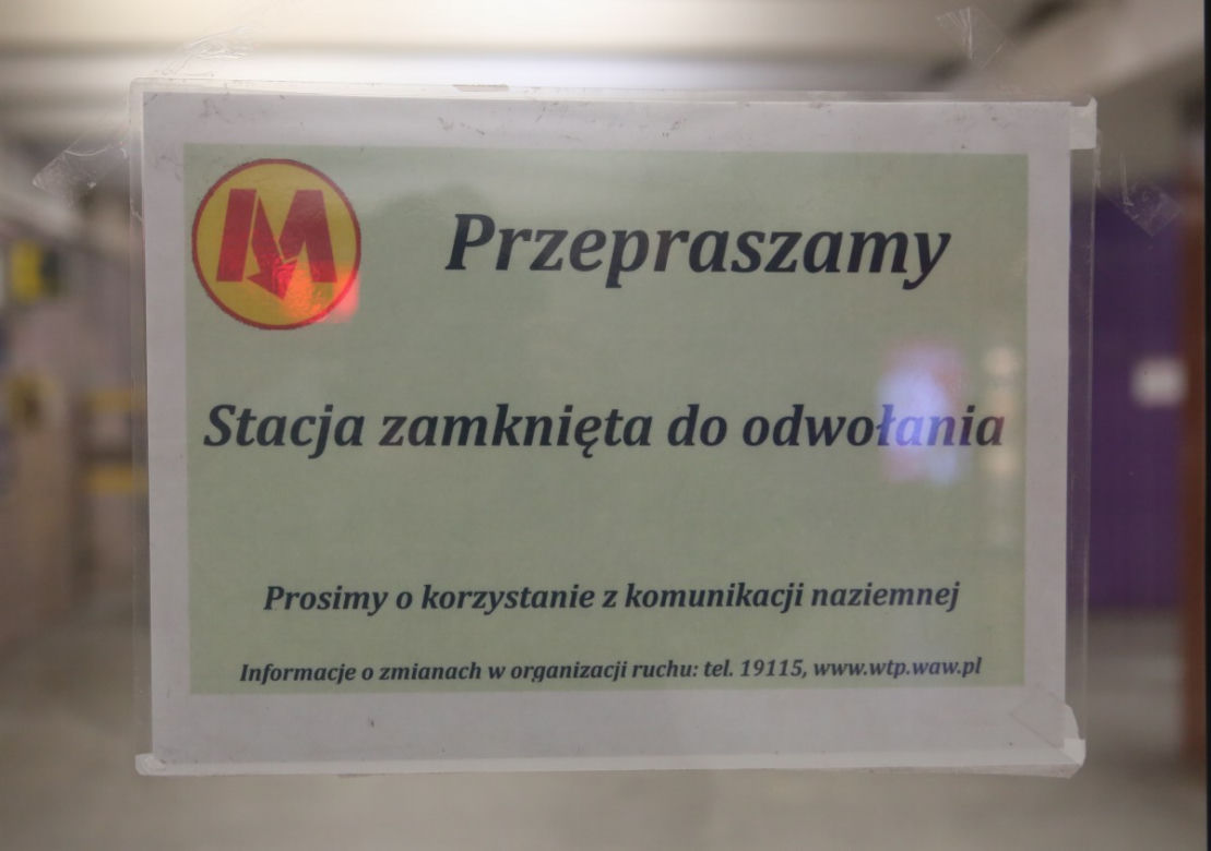 Wypadek w metrze