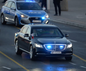 Wizyta prezydenta Joe Bidena w Miasto Stołeczne Warszawa - Plac Zamkowy