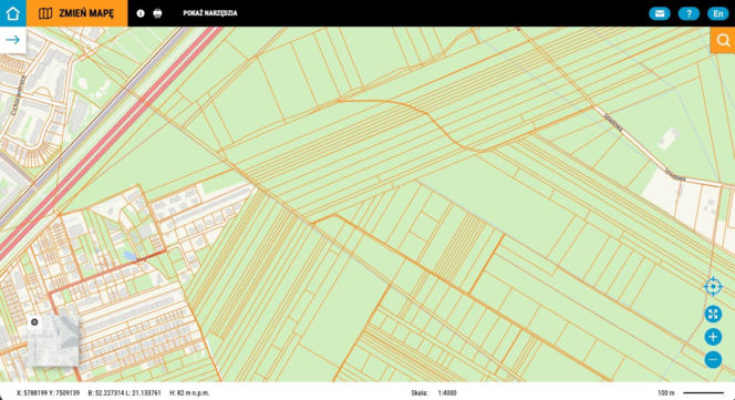 Wawer - Mapa Warszawy