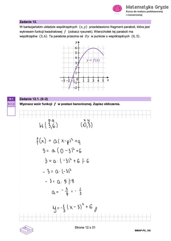 Matura 2025: matematyka 6.05.2025. ODPOWIEDZI z matematyki. Zobacz rozwiązane zadania [Formuła 2023]