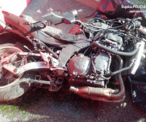 Jastrzębie-Zdrój: Śmiertelny wypadek motocyklisty [ZDJĘCIA]