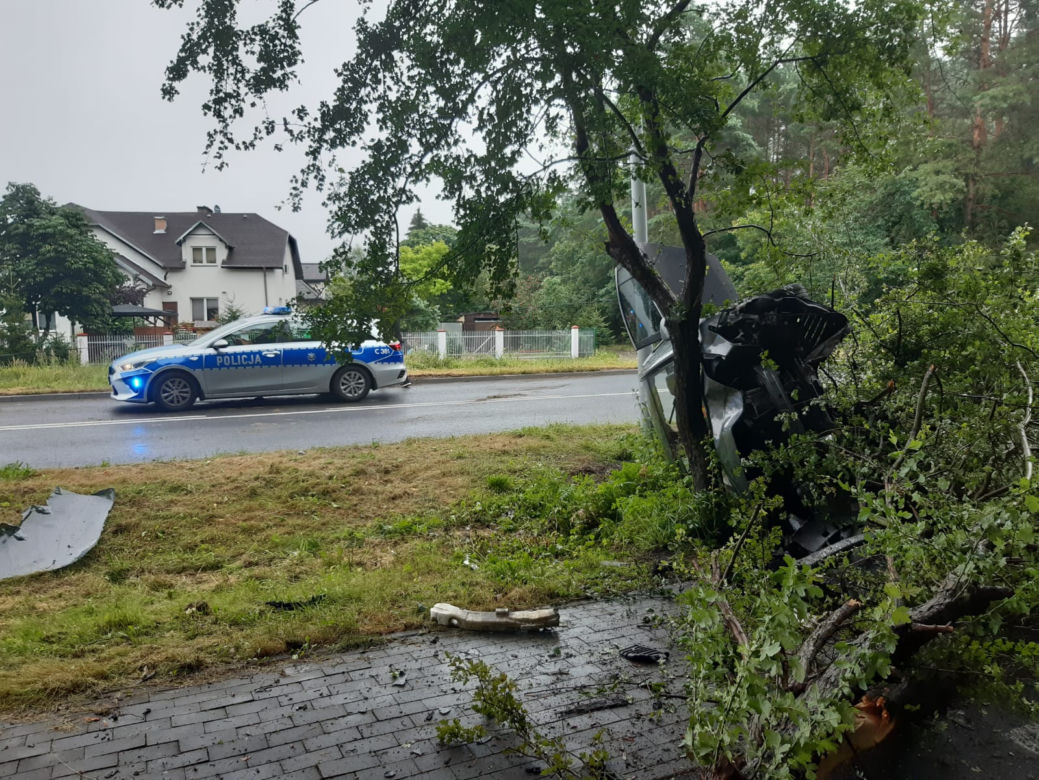 Wypadek na Szosie Chełmińskiej w Toruniu