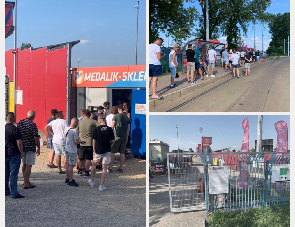 Ostatnie bilety na mecz piłkarzy Rakowa dostępne w sklepie Medalik